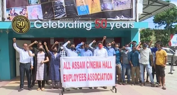 Assam: State-wide Protest By Cinema Hall Workers, Demands Reopening Of Theatres