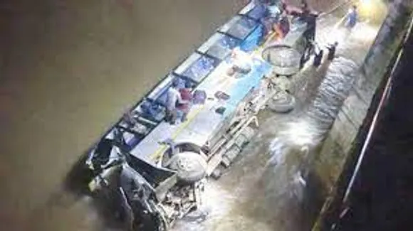 Meghalaya: 6 Dead After Bus Carrying 21 Passengers Falls Into River