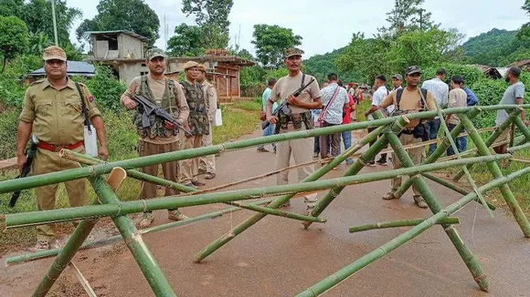 Assam-Meghalaya Border Tense Rises Again