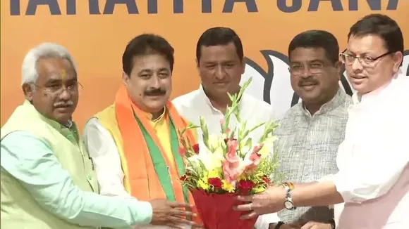 Congress MLA Rajkumar From Uttarakhand Joins BJP