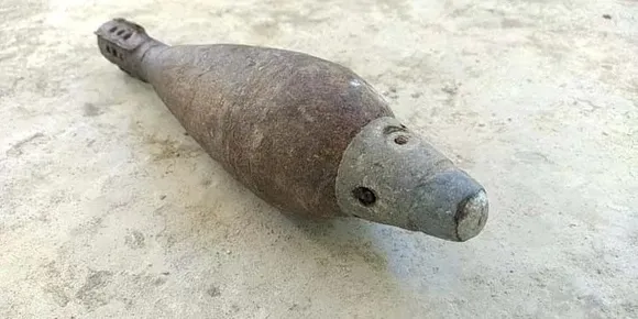 Dibrugarh: Police Recovers Mortar Shell On Roadside
