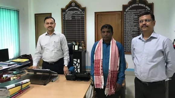 Top Maoist Leader Tingraj Orang Surrenders In Guwahati