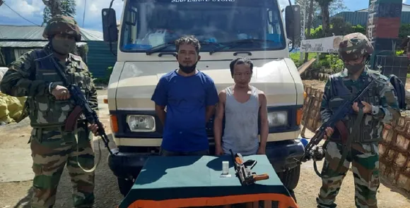 2 Held With Assault Rifle, Ammunition In Mizoram