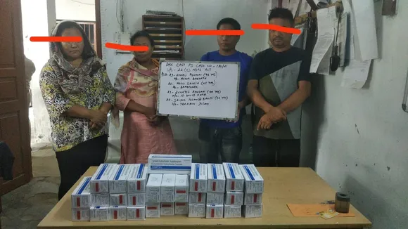 6 Extortionists, 5 Drug Peddlers Nabbed In Nagaland’s Dimapur