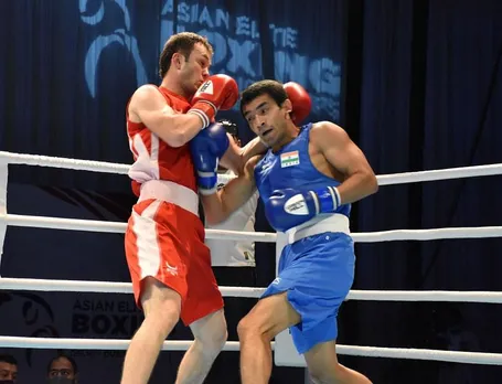 Shiva Thapa Clinches Gold At Men’s National Boxing Championship