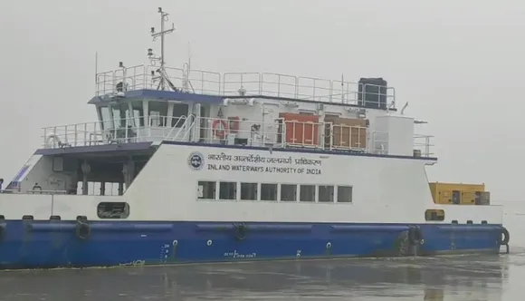 Majuli: Employees Of Ropax Ferry Protest Over 3 Months Pending Salary