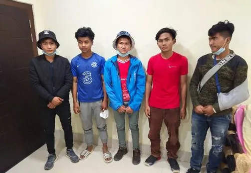Cachar: 5 Myanmar Nationals Held from Lailapur