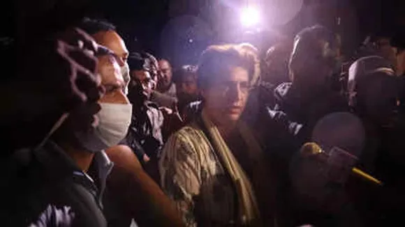 UP Violence: Priyanka Gandhi & 4 Other Opposition Leaders Detained