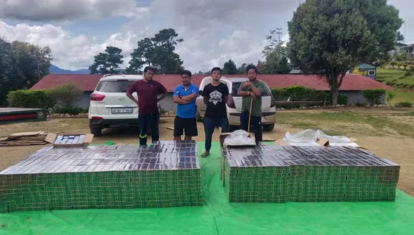 Assam Rifles Seized Foreign Cigarettes Worth Rs 67.6 Lakh In Mizoram