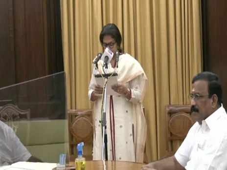 TMC’s Sushmita Dev Takes Oath As Rajya Sabha Member