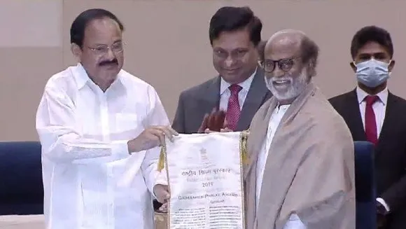 Rajnikanth Receives Dadasaheb Phalke Award