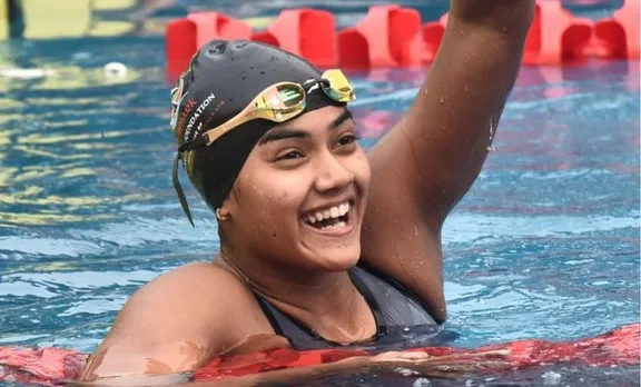 Assam’s Shivangi Sharma Bags Her 2nd Gold In Sr. National Swimming Tournament