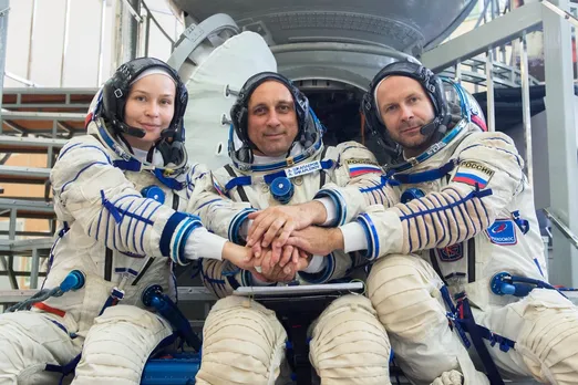 Russian Film Crew To Shoot a Film Launching On a Soyuz Spacecraft