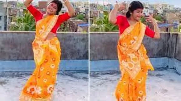 Video of Woman Dancing Bihu on ‘Manike Mage Hithe’ Goes Viral