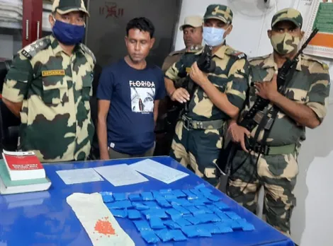 1 Held With Drugs Worth Rs 49 Lakh Along Indo-Bangladesh Border
