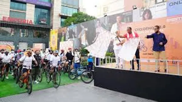 Guwahati: Over 100 Cyclists Join Cyclothon 2.0 On Gandhi Jayanti