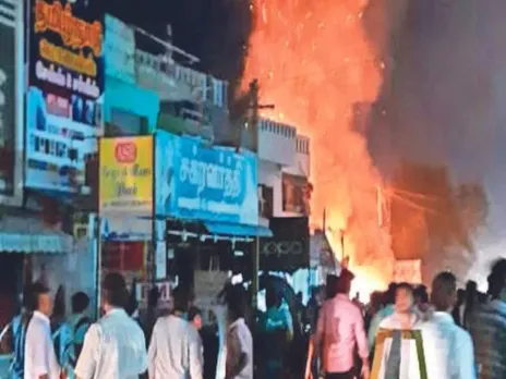 Tamil Nadu: 6 Charred To Death, Several Injured In Firecracker Shop Fire