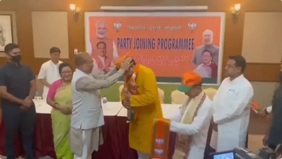 Manipur: Former Congress MLA Mairembam Prithviraj Joins BJP