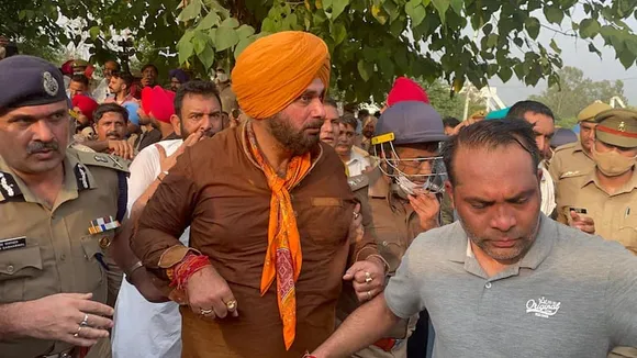 Lakhimpur Aftermath: Navjot Singh Sidhu Detained At UP Border