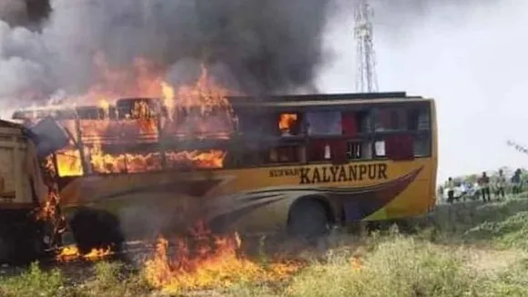 11 Charred, 22 Injured In Tragic Road Accident In Rajasthan