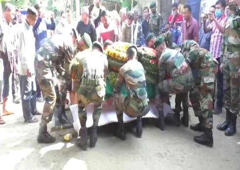 Manipur Ambush: Martyred Jawan’s Body Arrives, To Be Laid With Full State Honours