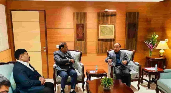 Amit Shah Meets Assam & Mizoram CMs Over Border Dispute