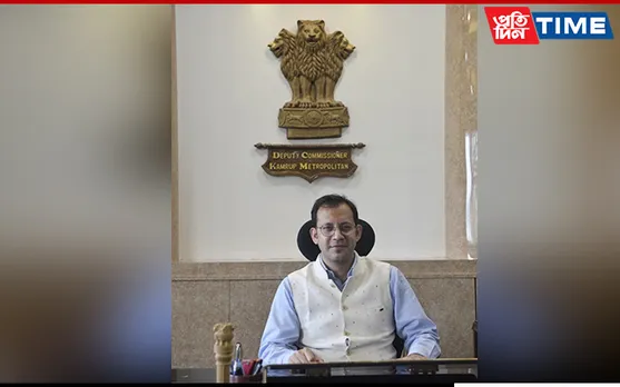 Pallav Gopal Jha Takes Charge As Kamrup (M) DC
