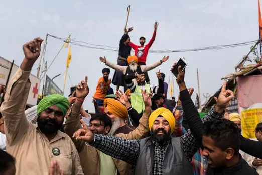 Farmers Gather At Ghazipur To Mark 1 Year Of Protests