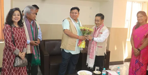 Sikkim CM Tamang Meets BTC Chief Boro On Kokrajhar Visit