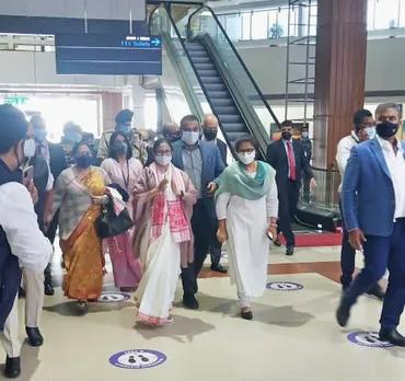 West Bengal CM Mamata Banerjee In Assam, Visits Kamakhya Temple