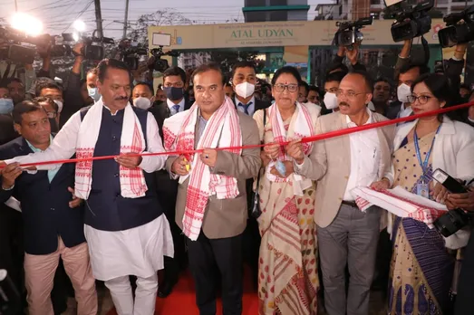 CM Sarma Inaugurates Atal Park, Lays Out Plan For City’s Development