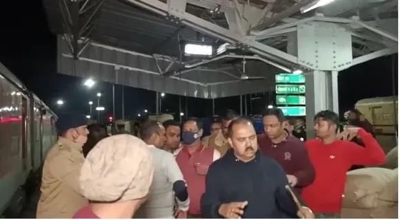 BJP MLA Terash Gowala Attacked in a Running Train