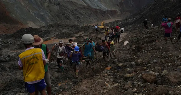 Myanmar: At least 1 Killed Over 70 Missing in a Landslide at a Jade Mine