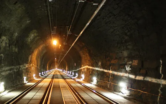 Longest Rail tunnel Under Construction Connecting Imphal-Guwahati