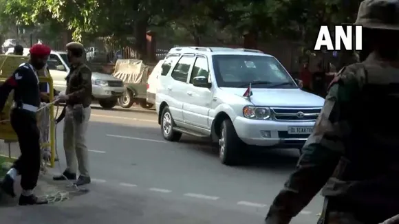 Rajnath Singh Reaches Bipin Rawat’s Residence, Takes Stock Of Accident