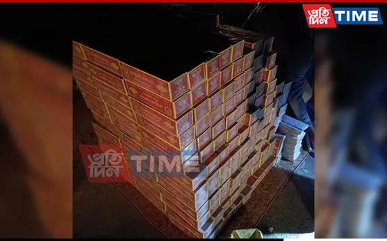 Silchar: Huge Cache of Foreign Cigarettes Seized in Cachar