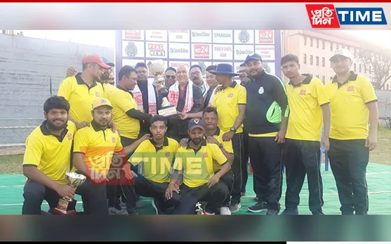 Asomiya Pratidin Team Wins TG Baruah Memorial Media T20 Tournament