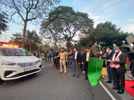 Assam Transport Minister Flags Off Traffic Interceptor Vehicles