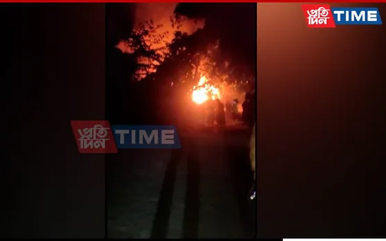 Assam: 8 Houses Gutted In Massive Fire In Mankachar