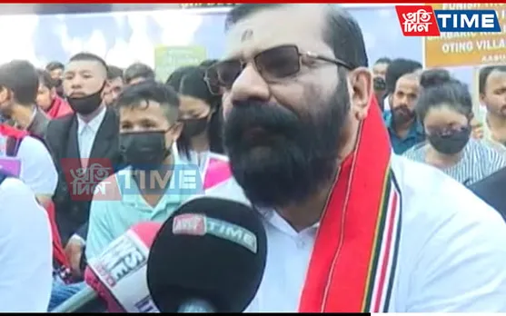 AASU Stage Demonstrations Against AFSPA In Guwahati