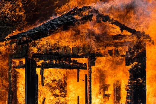 Darrang: 4 Houses Gutted In Massive Fire In Dalgaon