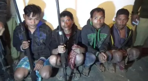 Assam: 4 Poachers Arrested In Lumding Along With Arms