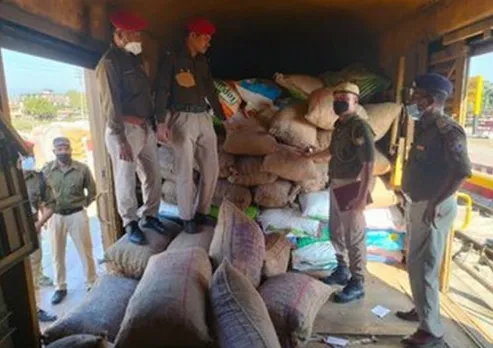 Assam Police Seize 287 Bags Of Illegal Burmese Supari From Badarpur Railway Station