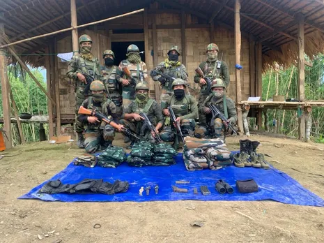 Manipur: Assam Rifles Recover Huge Cache Of Arms And Ammunition