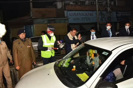 Guwahati: CM Sarma Takes Stock of Drive Against Drunken Driving