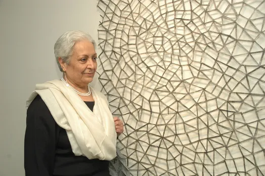 minimalist artist Zarina Hashmi 