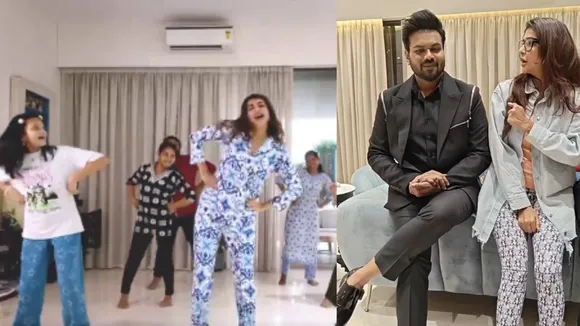 manchu Lakshmi birthday surprise to manoj 