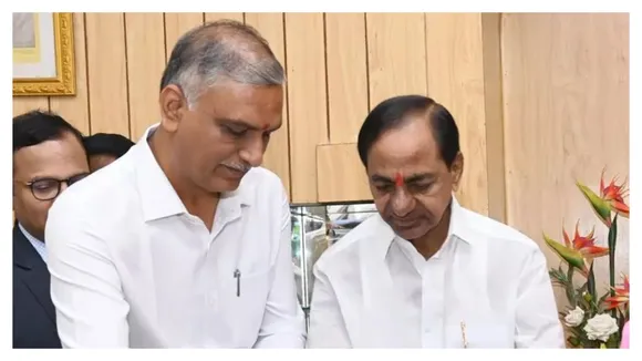  KCR and Harish Rao  