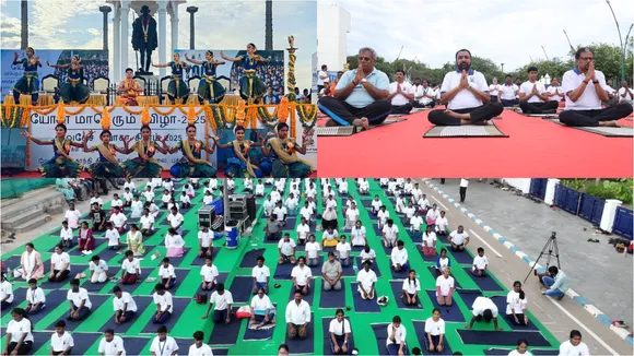 MDNIY yoga event at Puducherry 