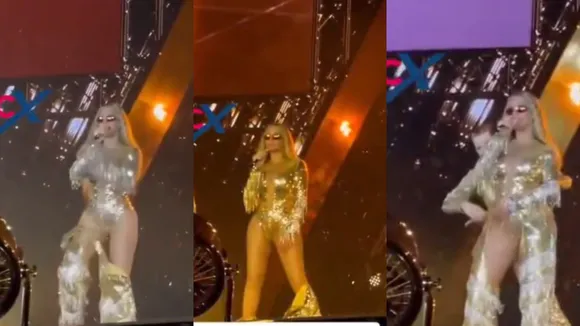 American singer Beyonce's viral video 